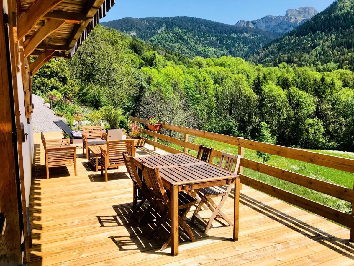 Chalet Eterlou Megevette Luaran gambar